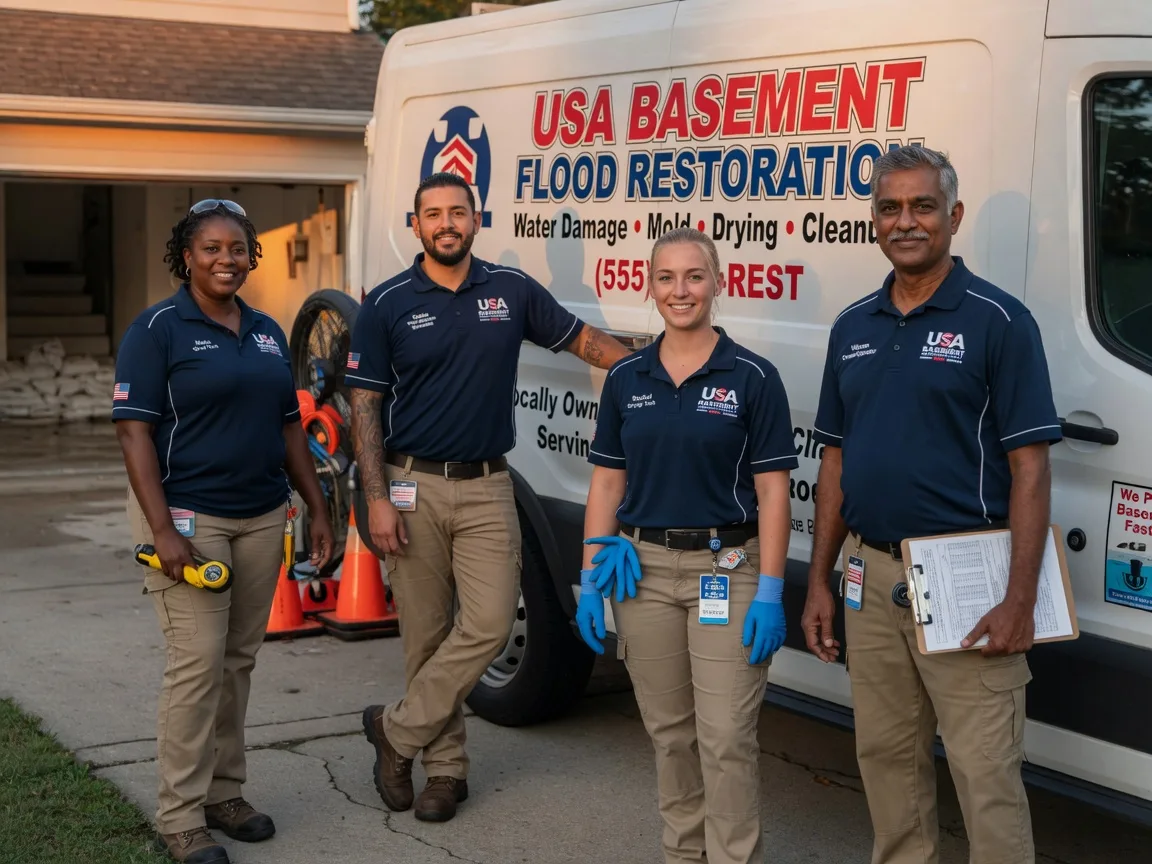 Basement Flood Cleanup company in South Range, MI
