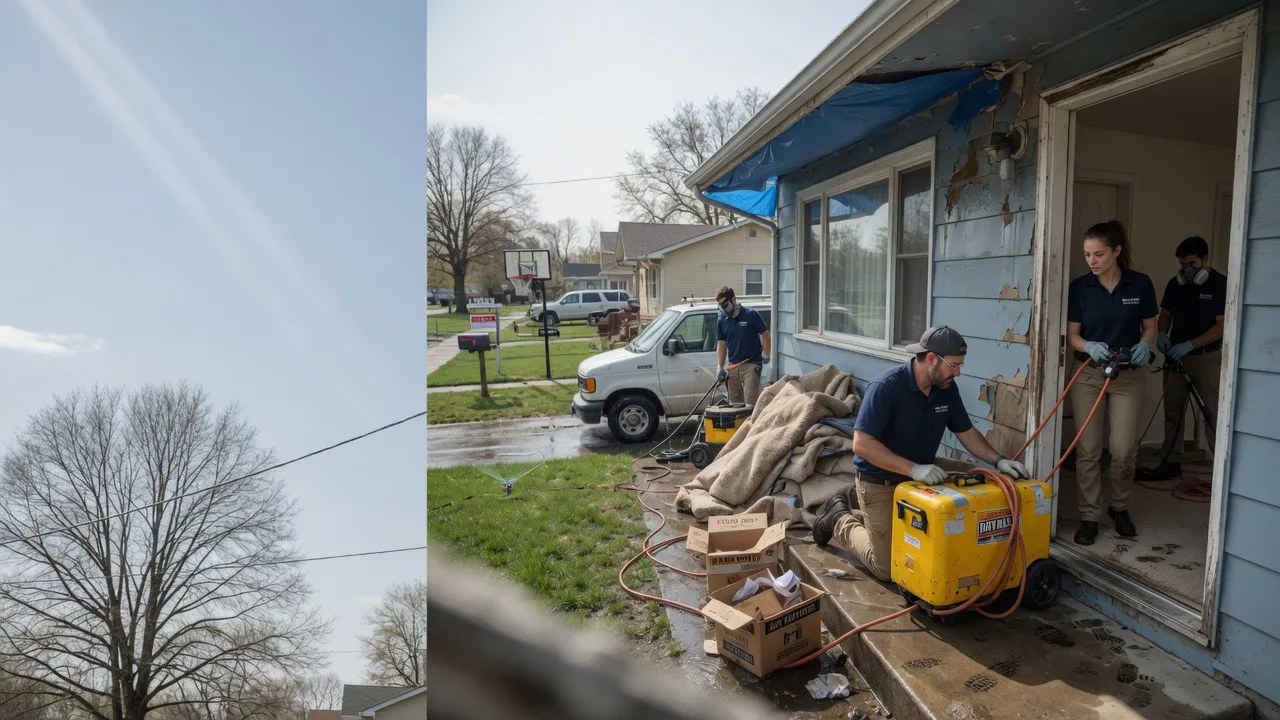 Basement Flood Cleanup in South Range, MI near me